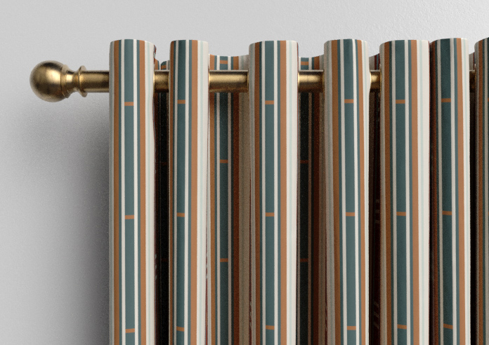 The British Stripe Co. William, Teignbridge No.1 - Made to Measure Curtains - Image 12